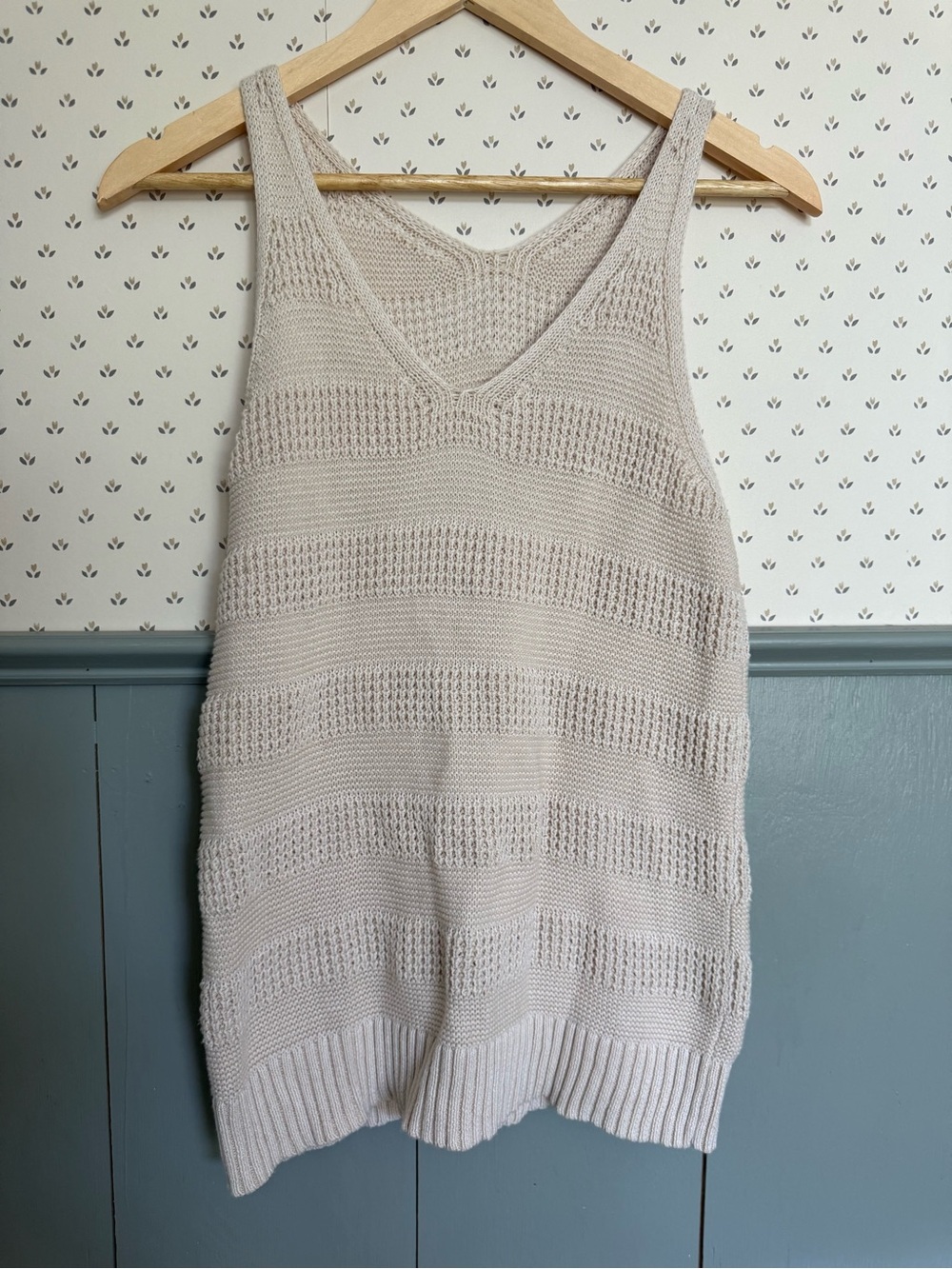 Cotton Knit Tank Top